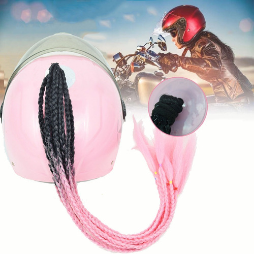 Coleta Trenzas Decorativas Para Casco Mujer Hombre