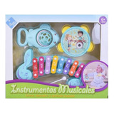 Juego Set De Instrumentos Musicales El Duende Azul 7442