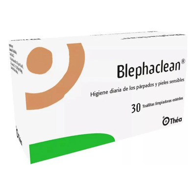 Toallitas Limpiadoras Blephaclean Caja Con 30 Toallas Para Párpados Y Pestañas | Meses sin interés