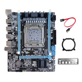 Placa Base X79 V389+cable Deflector+soporte Lga2011 Nvme Gig