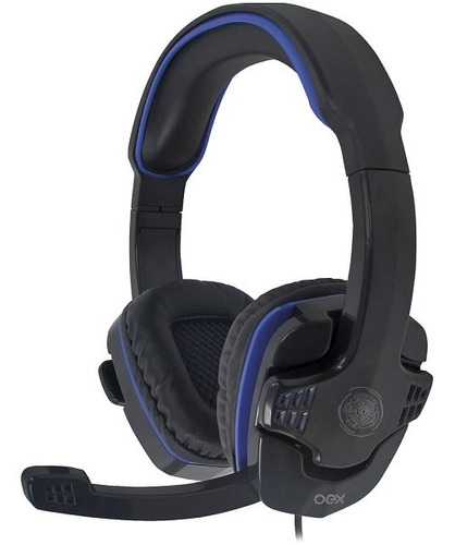 Headset Gamer Stalker Oex P2 Preto Ps4 Xbox One Pc Hs209