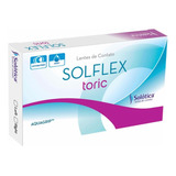 Lente De Contato Mensal Solflex Tórica Astigmatismo 