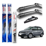 Kit De 3 Escobillas Vw Suran / Cross 2016 2017 2018 2019