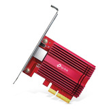 Tarjeta Red Tp-link Tx401 Pci Express 3.0 X4 1 Puerto Rj45 G