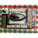 Guitar Link Interfaz Usb Conector De Guitarras Alta Calidad