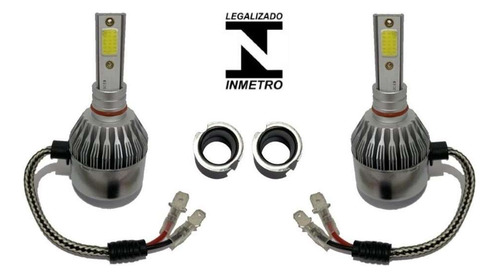 Super Led H3 12v Taurus 1998 Farol Milha Par