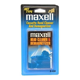 Cassette Limpiador Desmagnetizador De Cabezales Maxell