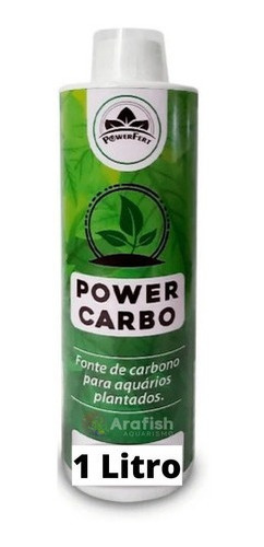 Powerfert Power Carbo 1l Co2 Liquido Aquários -  Plantados