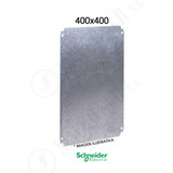 Placa De Montaje Metalica Tablero Schneider Crn Plm 400x400