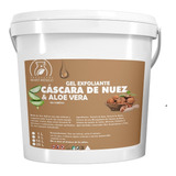 Gel Exfoliante De Cascara De Nuez Y Aloe Vera 10 Kilos 