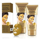 12 Mascara Mond'sub Gold Collagen Peeling Off Facial Mask