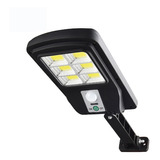 5 Luminária Led Solar Parede Sensor Presenç 48cob 70w