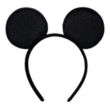20 Orejas Mickey Mouse Diadema Negra Mayoreo