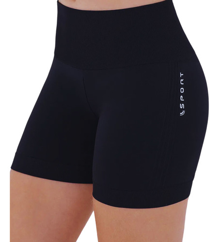 Short Levanta Bumbum Lupo Academia Sem Costura Original 