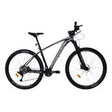 Bicicleta Optimus Aquila Max Lite 9vel Rin 29/m Negro Blanco