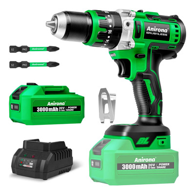 Taladro Rotomartillo Sin Carbón 1\u002F2'' Anirona 20v 3.0ah Pro | Meses sin interés