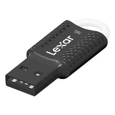 Pendrive Lexar JumpDrive V40 16GB USB 2.0 Negro Geométrico | Mismo precio en cuotas