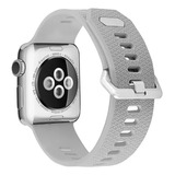 Correa Compatible Iwatch Apple Watch 42/44/45mm-s Gris