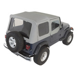 Toldo Suave Jeep Wrangler 9870211 Gris Smitybilt Yj 88-1995