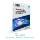 Bitdefender Small Office Security 3yr 40usr + 1 Server