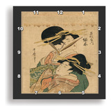 3drose Dpp__2 2 Reloj De Pared Oriental Para Mujer, 13 X 13.