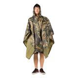 Poncho Piloto Impereable Capa Para Lluvia Camuflado Red Fish