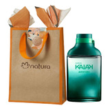 Perfume Natura Kaiak Aventura Desodorante Colônia Masculino 100ml Com Sacola Especial De Presente Exclusiva