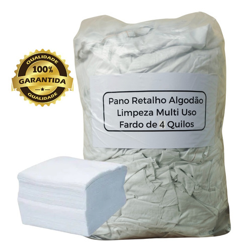 Pano Limpeza Mecânico Peças Mãos Absorção Oleos E Graxas 5kg