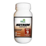 Nutrum Complejo B / 60 Cap / 13 Vitaminas / Para Adulto 