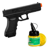 Pistola Airsoft Vigor Glock V20 Full Metal 6mm + Bbs 1000un.