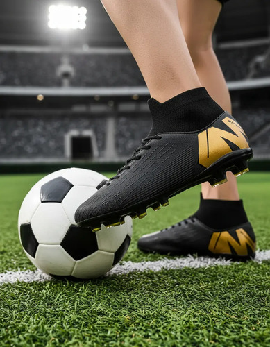 Zapatos De Fútbol Sobre Césped Artificial P\u002Fexterior 81901-a | MercadoLibre