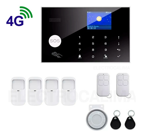 Alarma Para Casa Gsm Y Wifi Inalambrica