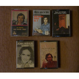 Lote X 5 Cassettes Originales De Joan Manuel Serrat