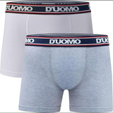 Kit 2 Cuecas Boxer Algodão, Duomo, Masculino