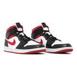Tenis Nike Air Jordan 1 Mid Gym Red Originales