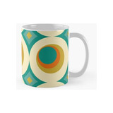 Taza Splash Moderno De Mediados De Siglo Calidad Premium