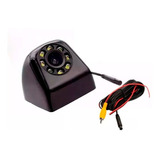 Camara De Reversa Con 8 Leds Curva Rca Vision Nocturna