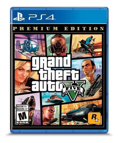 Juego Ps4 Grand Theft Auto V Premium Edition - Físico