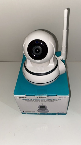 Camera De Seguranca Ip Quanta Qtcsi20 Wifi /95 /1080p-branco