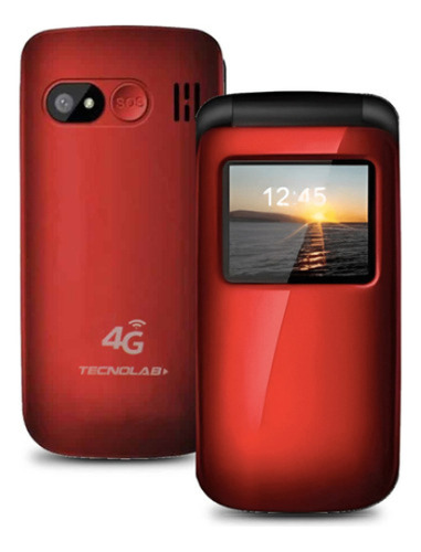 Tecnolab Tl456r Dual Sim 128 Mb Rojo 48 Mb Ram