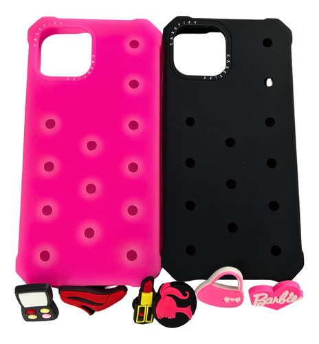 Paquete De 2 Fundas Para iPhone Barbie