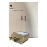 Adaptador Usb-c Carga Rápida 20w Compatible Con iPhone  