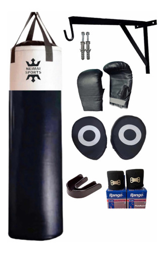 Kit Box Guantines+bolsa 1,80+guante Foco+soporte+bucal