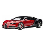 Coche Bugatti Chiron Italian Red/black 1/12 - Autoart