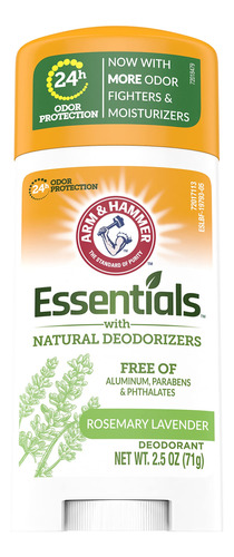 Arm & Hammer Essentials - Desodorante Natural Fresco, 2.50 .