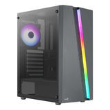 Gabinete Chasis Gamer Aerocool Blade Rgb Vidrio 4 Fans Argb