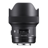 Lente Sigma Ef 14mm F / 1.8 Dg Hsm Art Para Canon