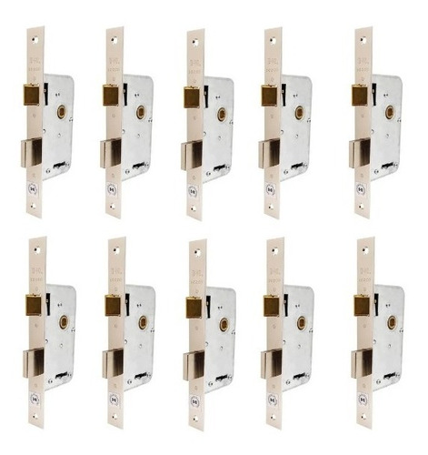 Cerradura D10 10200 Pasador Rectangular Tipo Prive 200  X 10