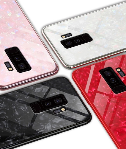 Funda Marmol Brillante Cristal Para Samsung Note 9