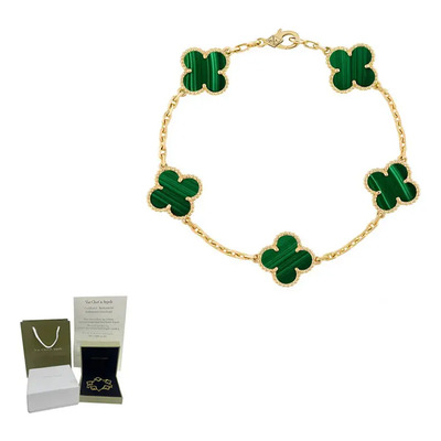 Pulsera Trebol Van Cleef Premium Pulso Vintage Alhambra Vc | Meses sin interés